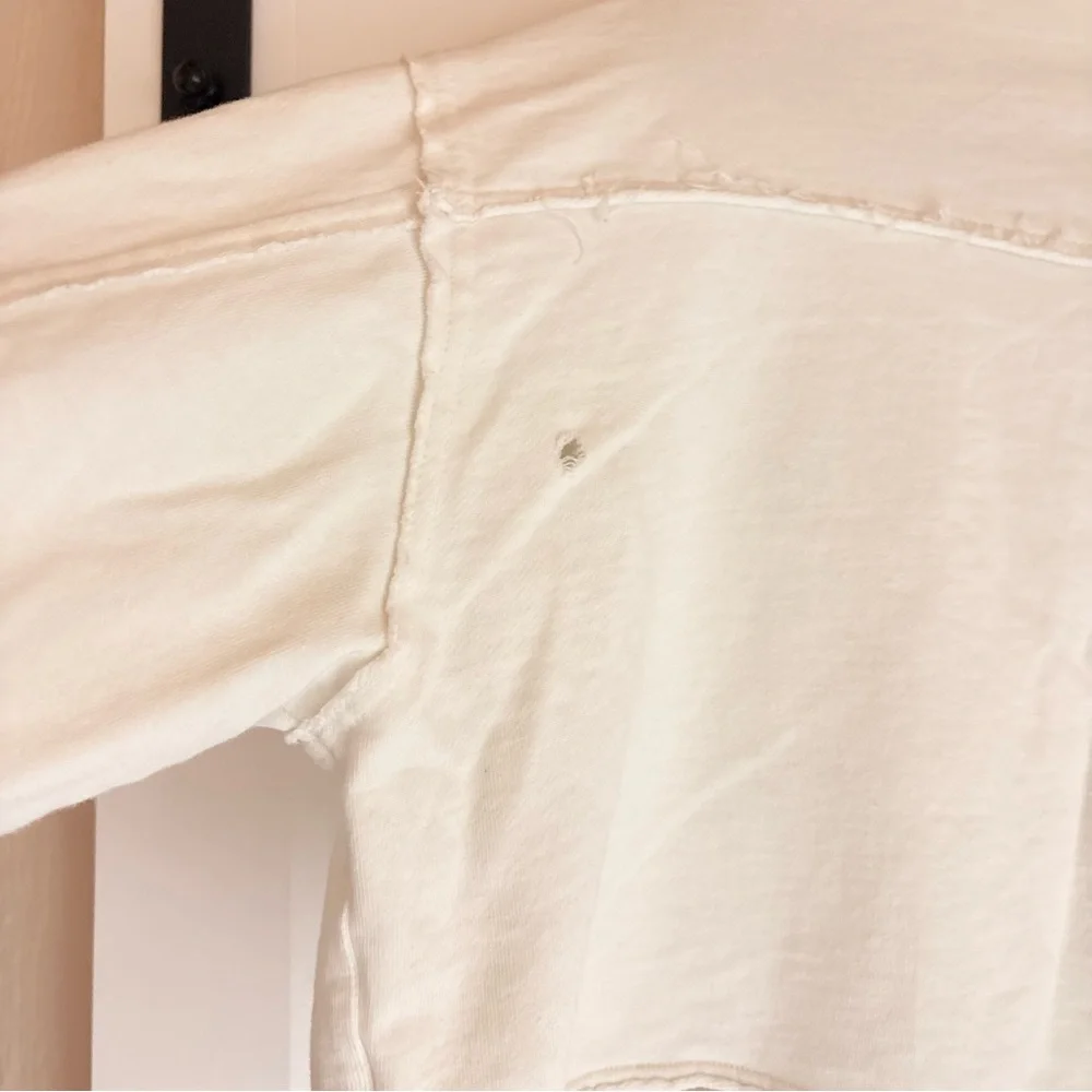 Free People "We The Free" Saturday Cropped Shacket Size M - Picture 6 of 8